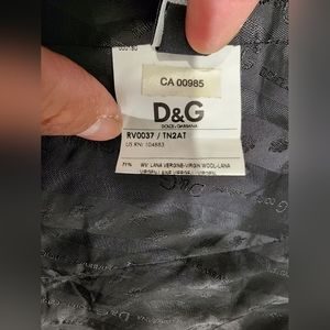 Dolce and gabbana vest size small for men (wool cashmere)